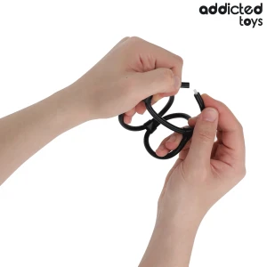ADDICTED TOYS - ANNEAU PÃNIS TRIPLE